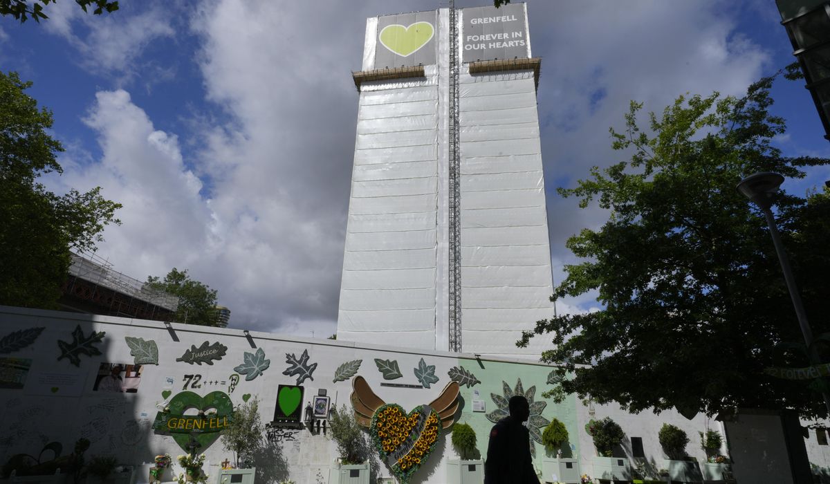 NextImg:Some survivors of the 2017 Grenfell fire in London angry at plans to demolish death trap tower block