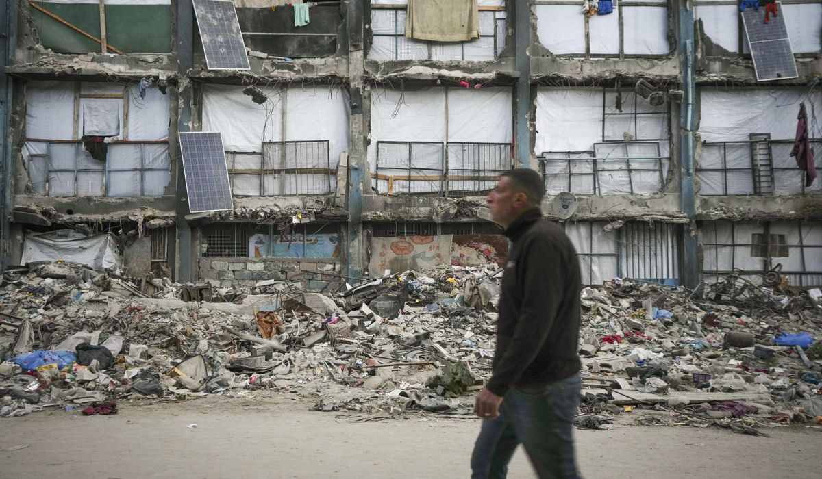 NextImg:Trump says Gaza Strip would be ‘turned over’ to the U.S. by Israel