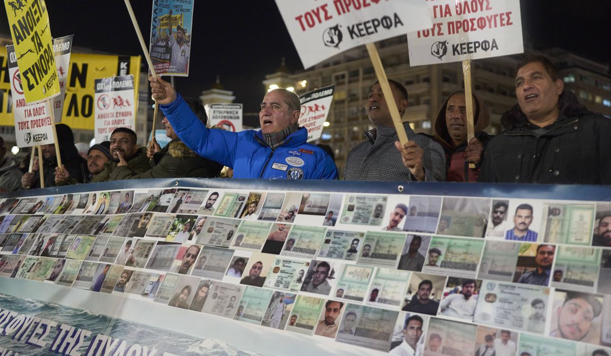 NextImg:Greek rights groups call for criminal charges over deadly 2023 migrant shipwreck