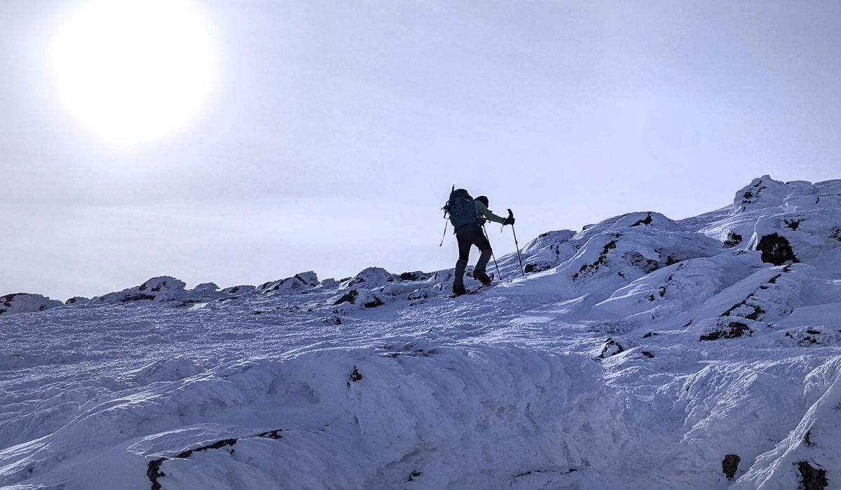 NextImg:Freezing hikers stuck in waist-deep snow rescued during Mount Washington whiteout