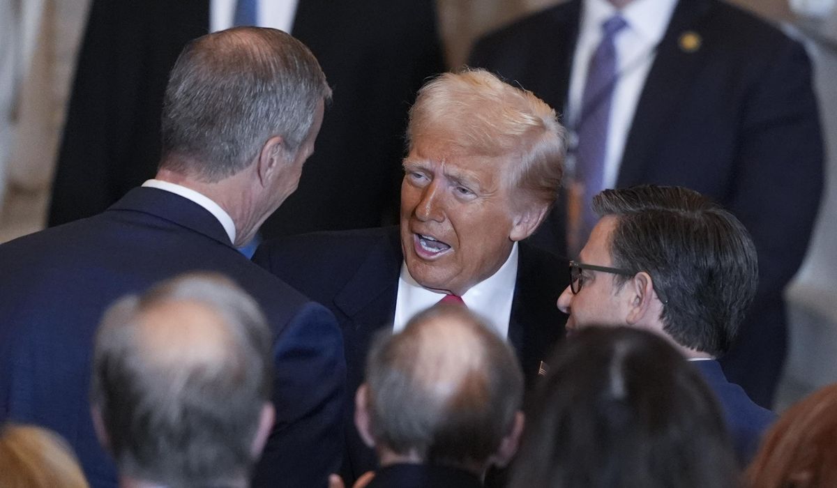 NextImg:Trump calls for ‘balanced budget’ after proposing tax cuts costing at least $5 trillion