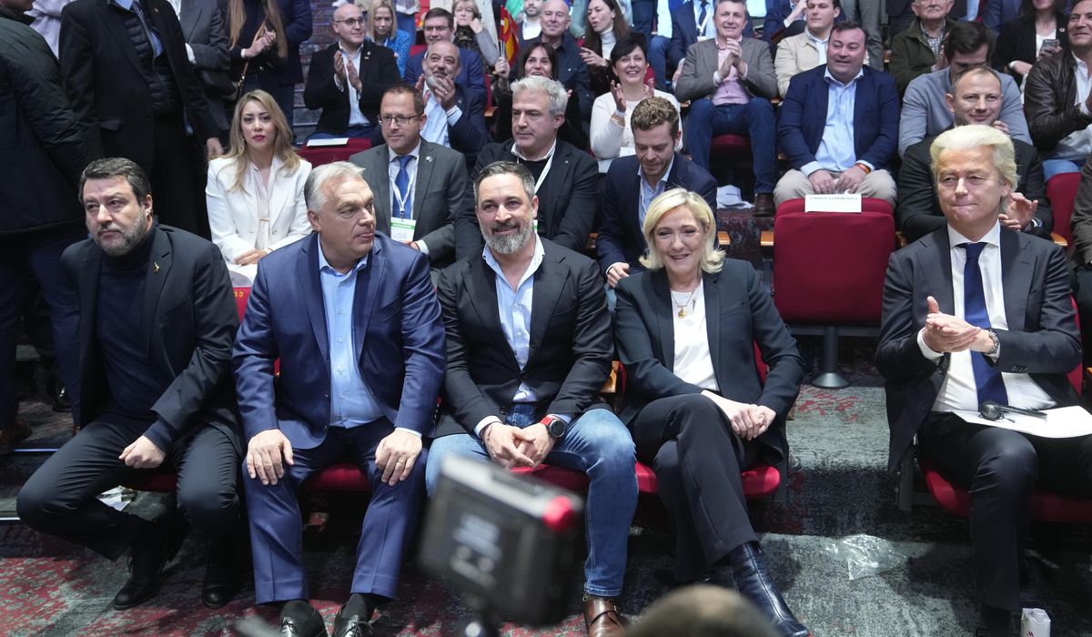 NextImg:Europe’s far-right leaders applaud Trump and downplay threat of possible U.S. tariffs