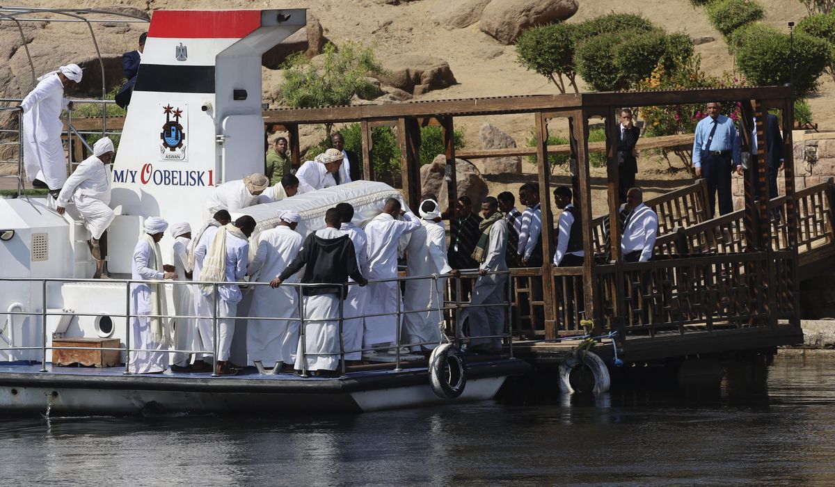 NextImg:Aga Khan, the leader of Ismaili Muslims, laid to rest in Egypt during private burial ceremony