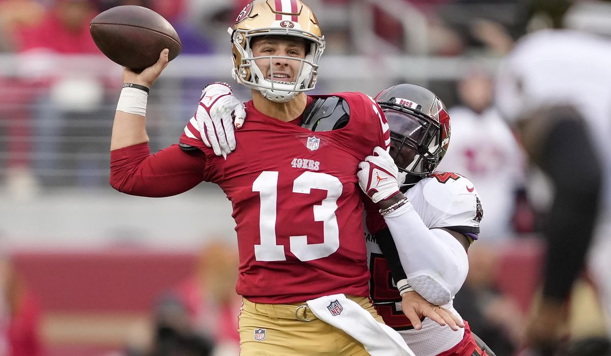 NextImg:Owner Jed York says the 49ers will ‘do everything’ to keep QB Brock Purdy for a ‘long time’