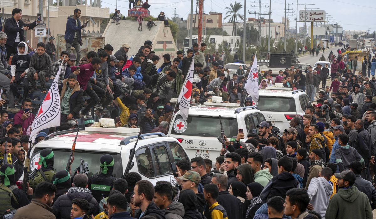 NextImg:Trump says ‘all hell is going to break out’ if Hamas doesn’t release remaining hostages