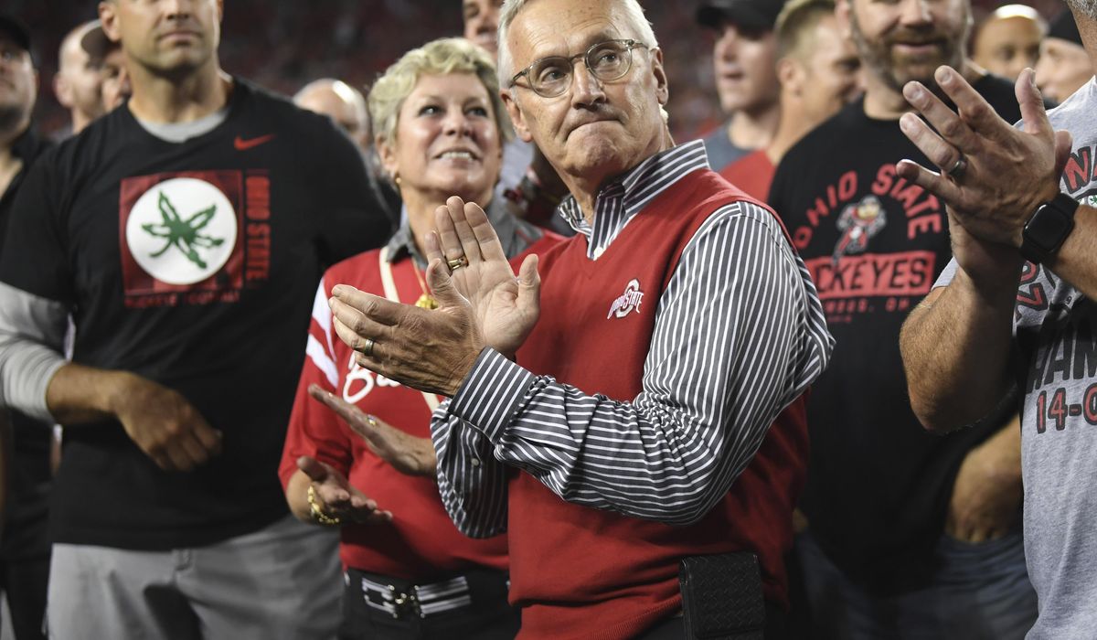 NextImg:Former Buckeyes football coach Jim Tressel nominated as Ohio’s lieutenant governor