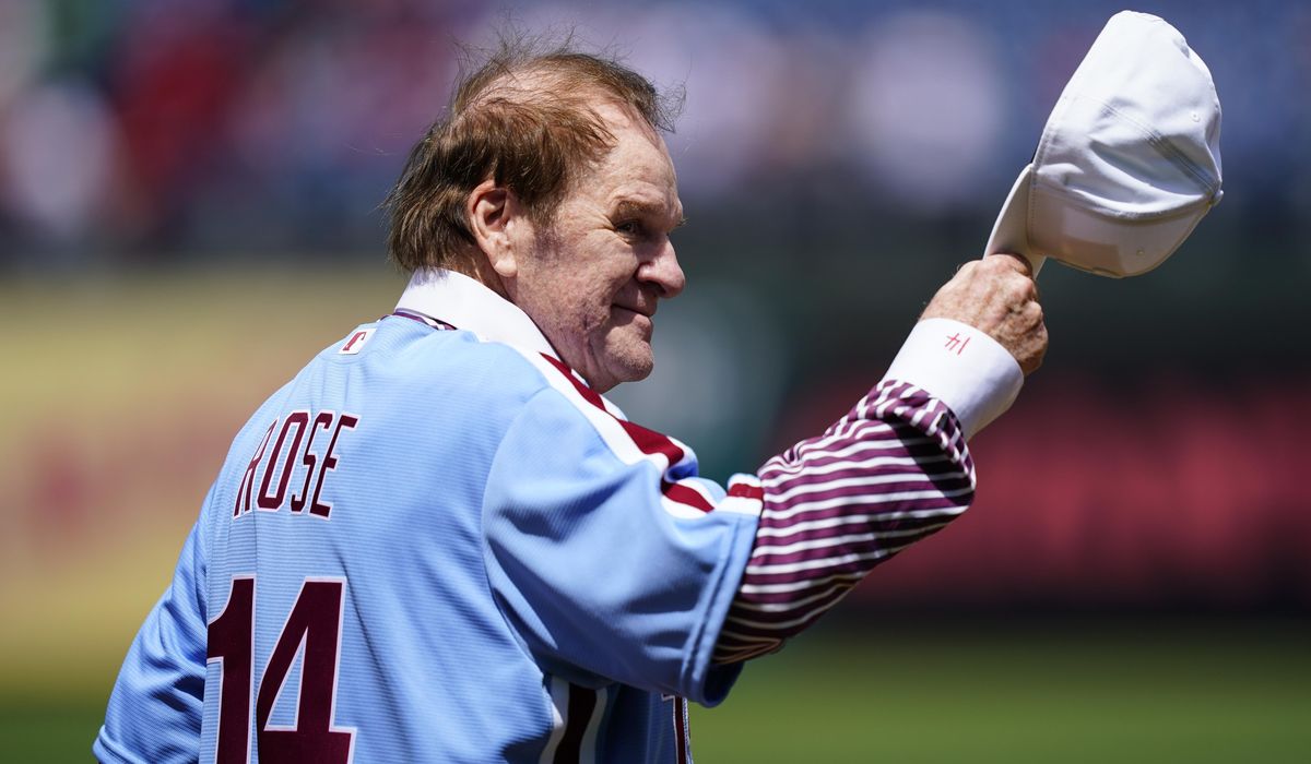 NextImg:Reds will wear No. 14 patch on jersey sleeve to honor Pete Rose, who died last year