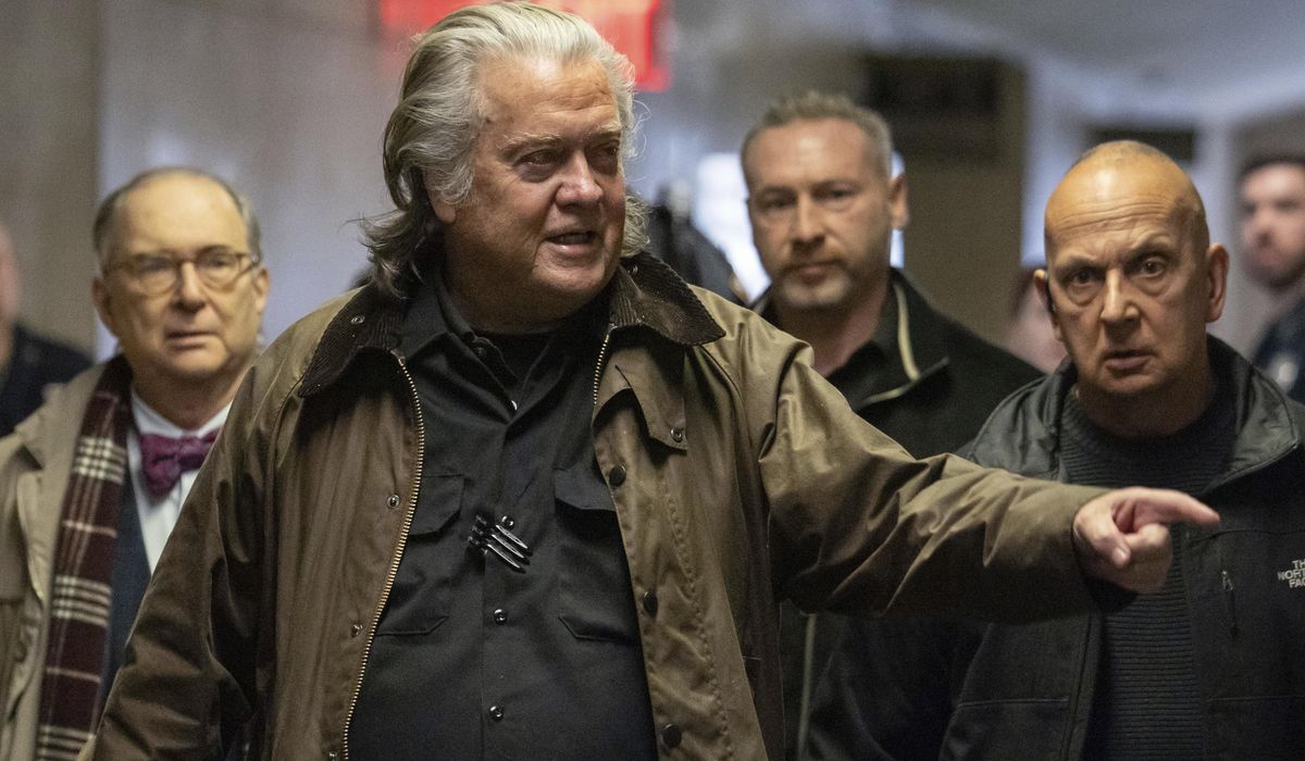 NextImg:Trump ally Steve Bannon pleads guilty in build-the-wall scheme, won’t get jail time