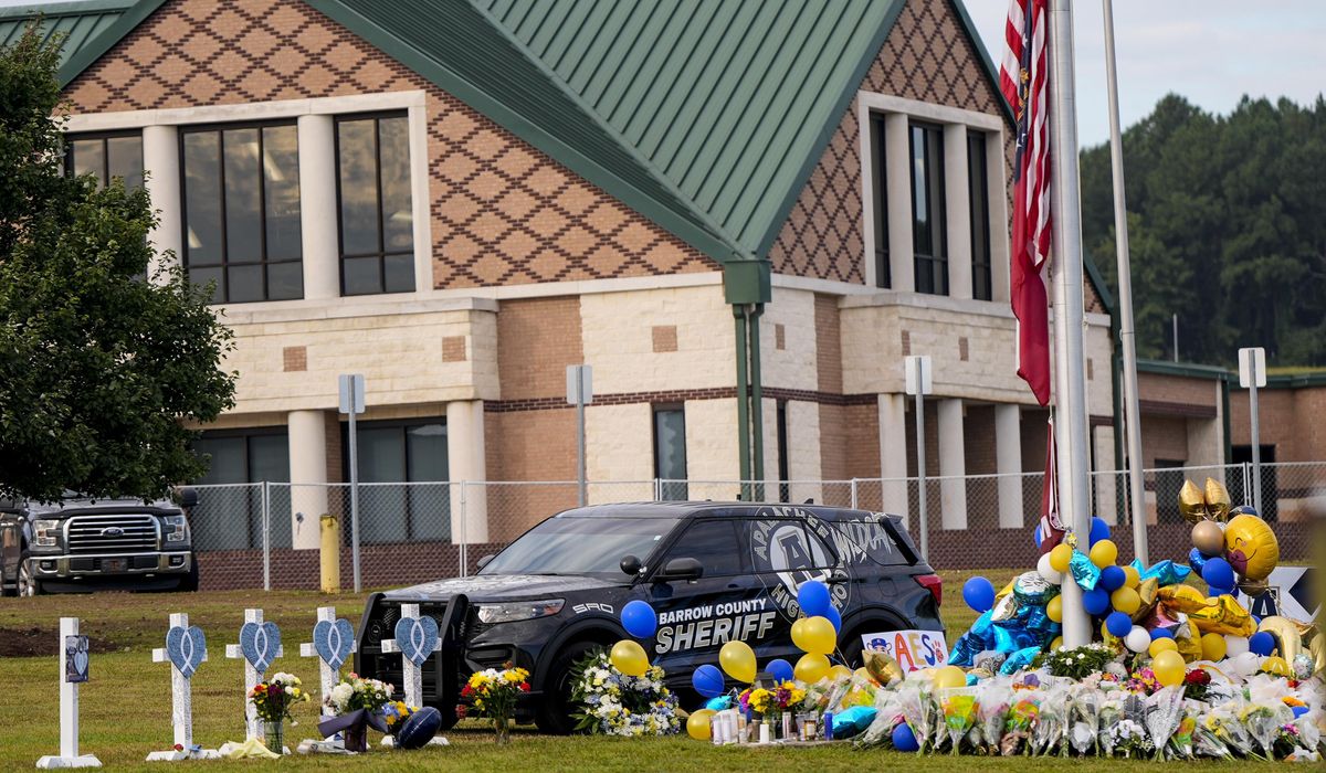 NextImg:In rare case, Georgia father jailed after his son was accused of a school shooting is granted bond