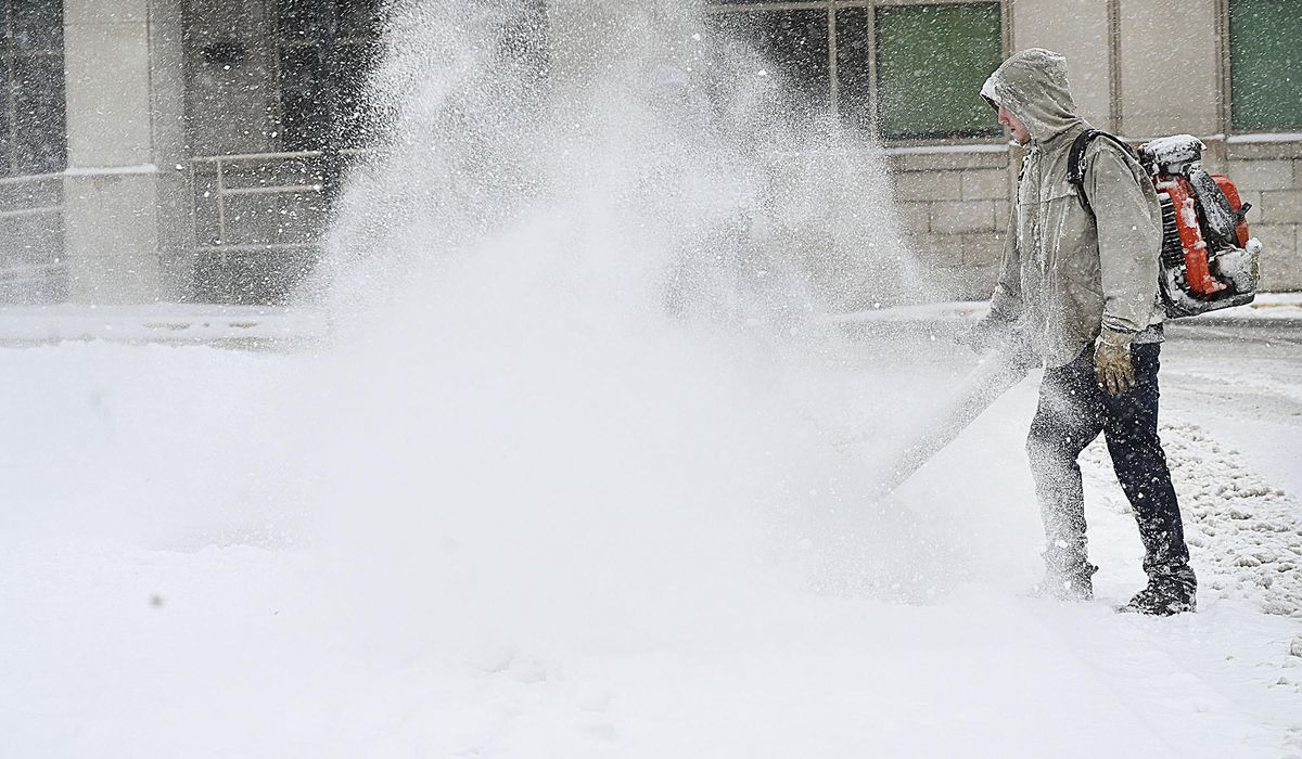 NextImg:Second snowstorm of season rolls into D.C. area