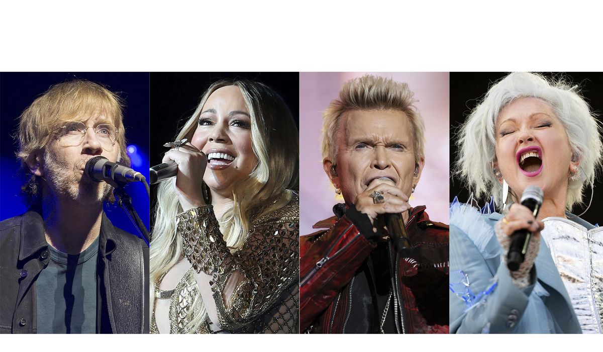 NextImg:Mariah Carey, Chubby Checker, Cyndi Lauper, OutKast and Phish get Rock Hall nominations