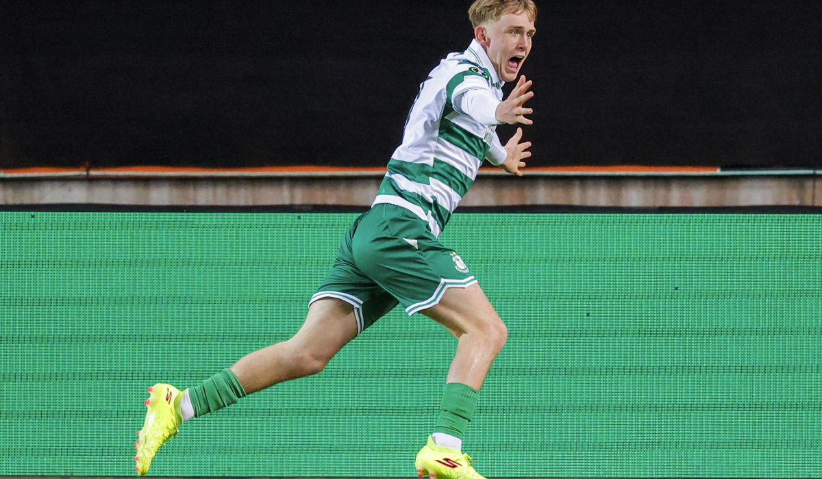 NextImg:Morning after scoring historic goal, 16-year-old Michael Noonan heads back to school
