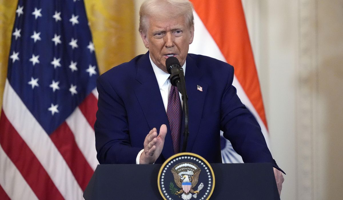 NextImg:Trump defends reciprocal tariffs as he warns India of U.S. levies