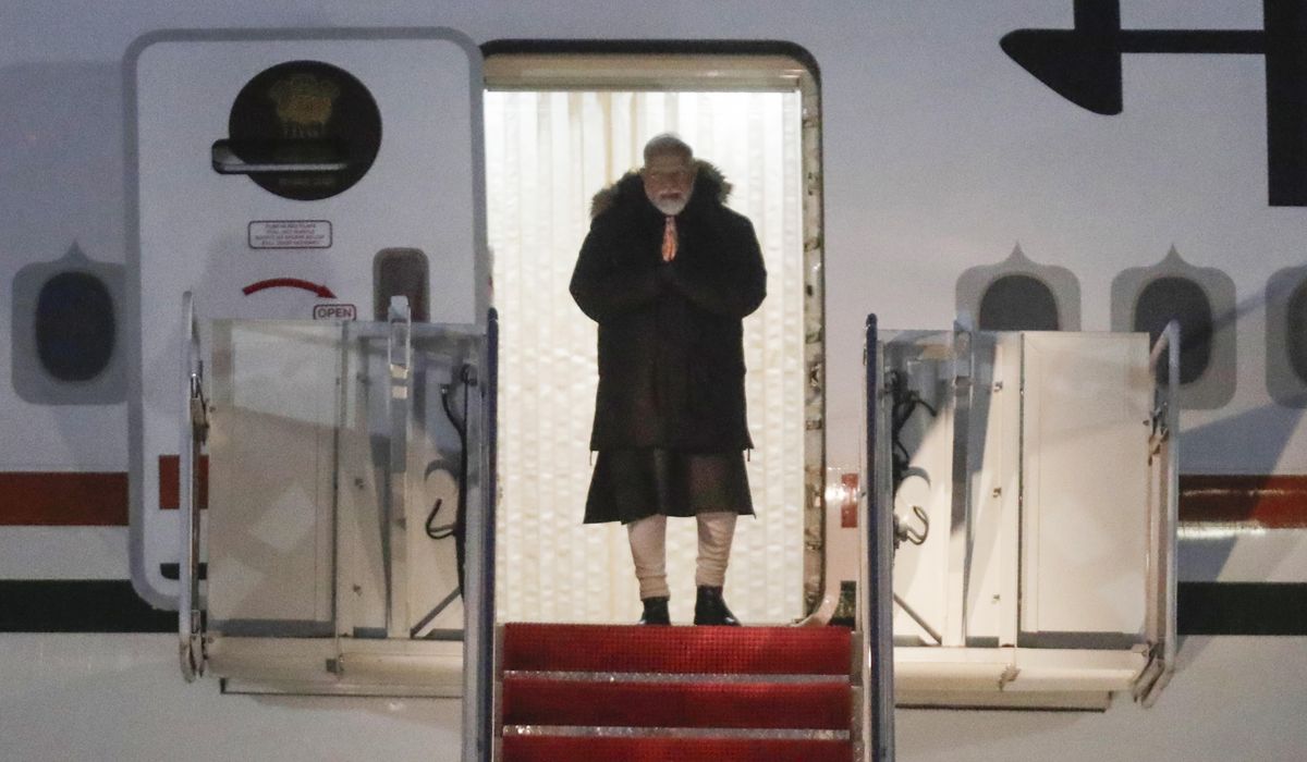 NextImg:India’s Narendra Modi arrives at White House to discuss U.S.-India relationship