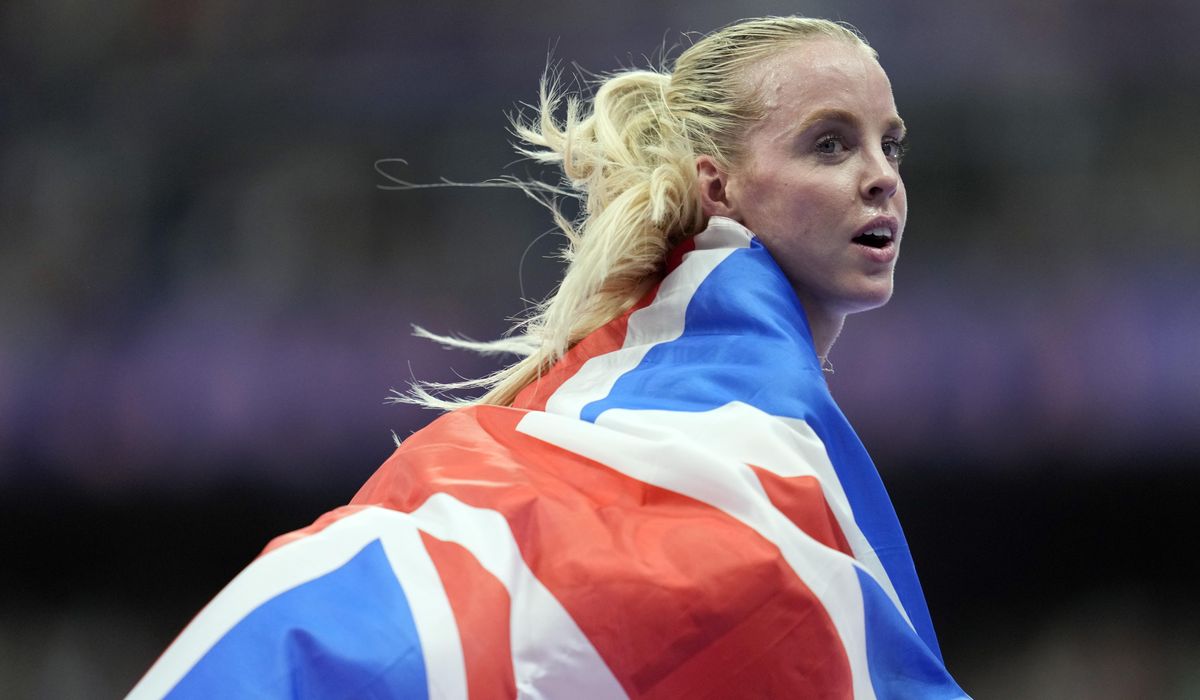 NextImg:Olympic 800m champion Keely Hodgkinson out 6 weeks with hamstring tear