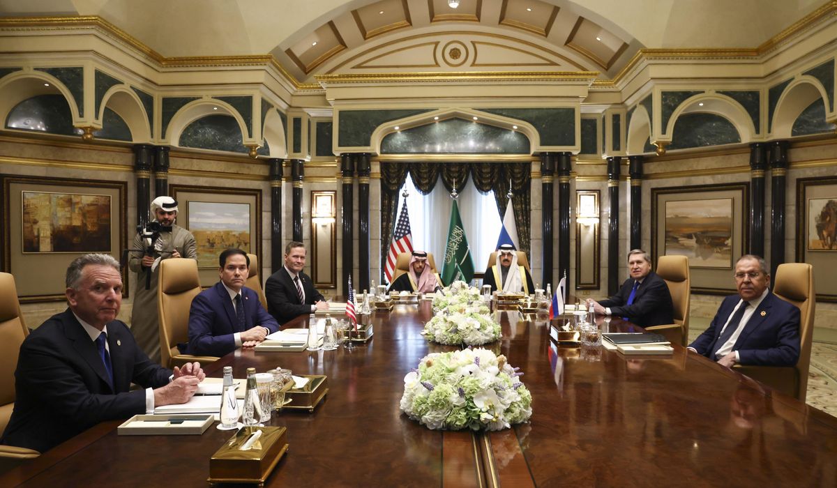 NextImg:Top Russian and U.S. officials discuss improving ties and ending the Ukraine war — without Kyiv