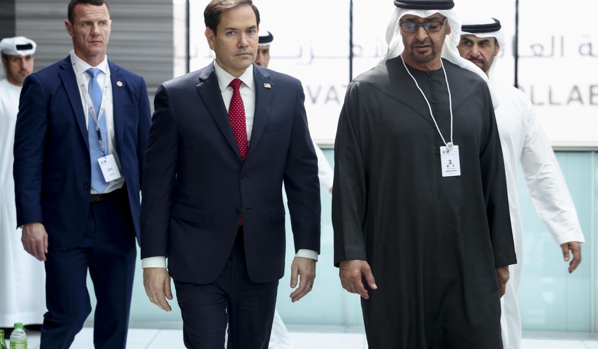 NextImg:U.S. top diplomat Rubio visits the UAE after landmark talks with Russia over Ukraine war