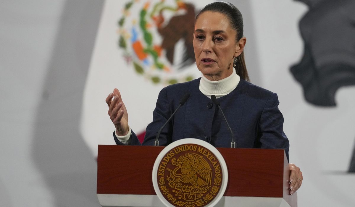 NextImg:Mexico president says her government requested U.S. surveillance drone flights