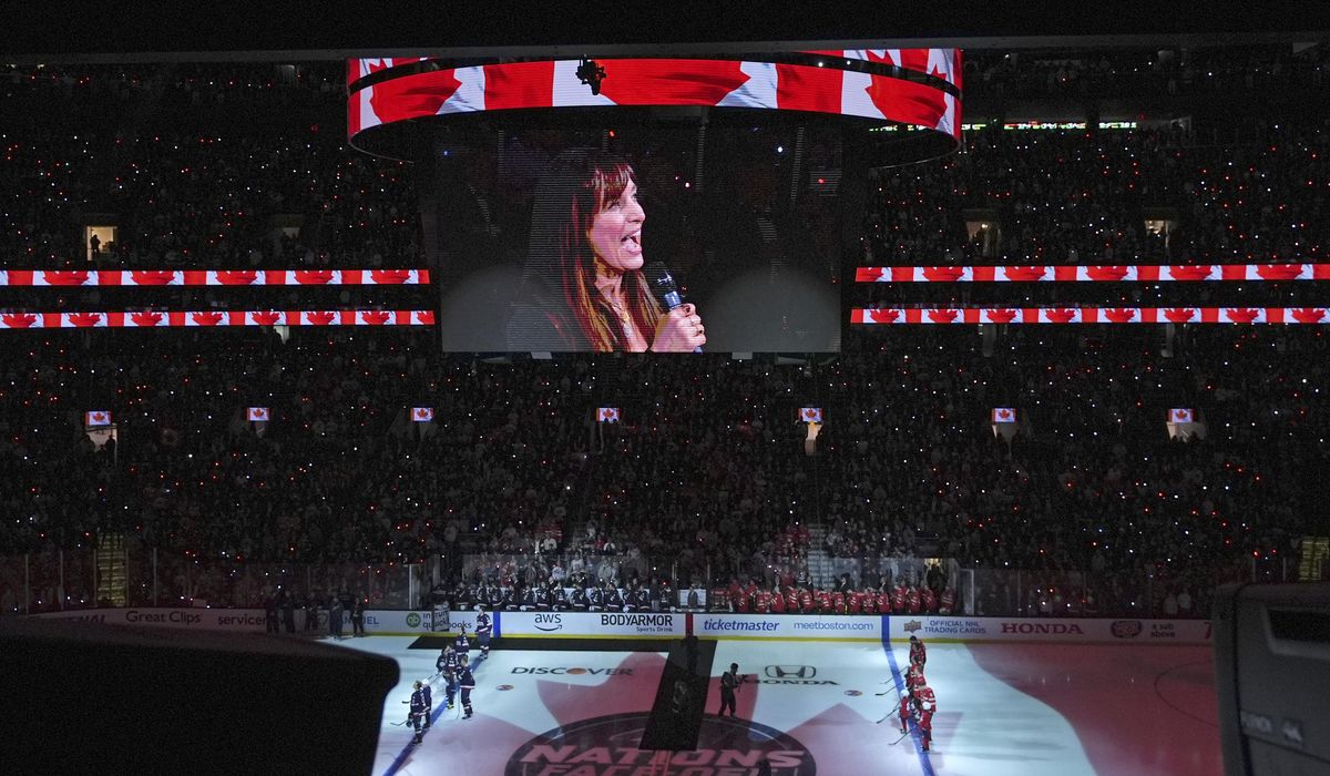 NextImg:4 Nations Face-Off’s Canadian anthem singer changes lyric to protest Trump’s 51st state remarks