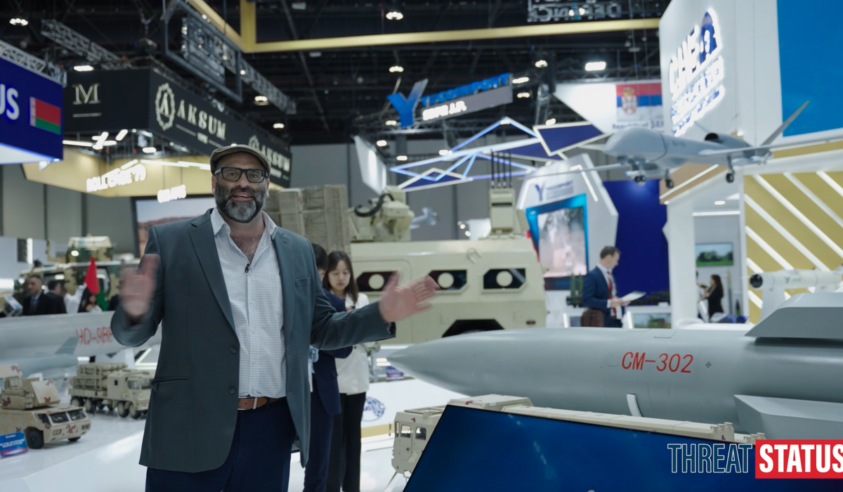 NextImg:WATCH: Chinese supersonic anti-ship missile on display at IDEX 2025