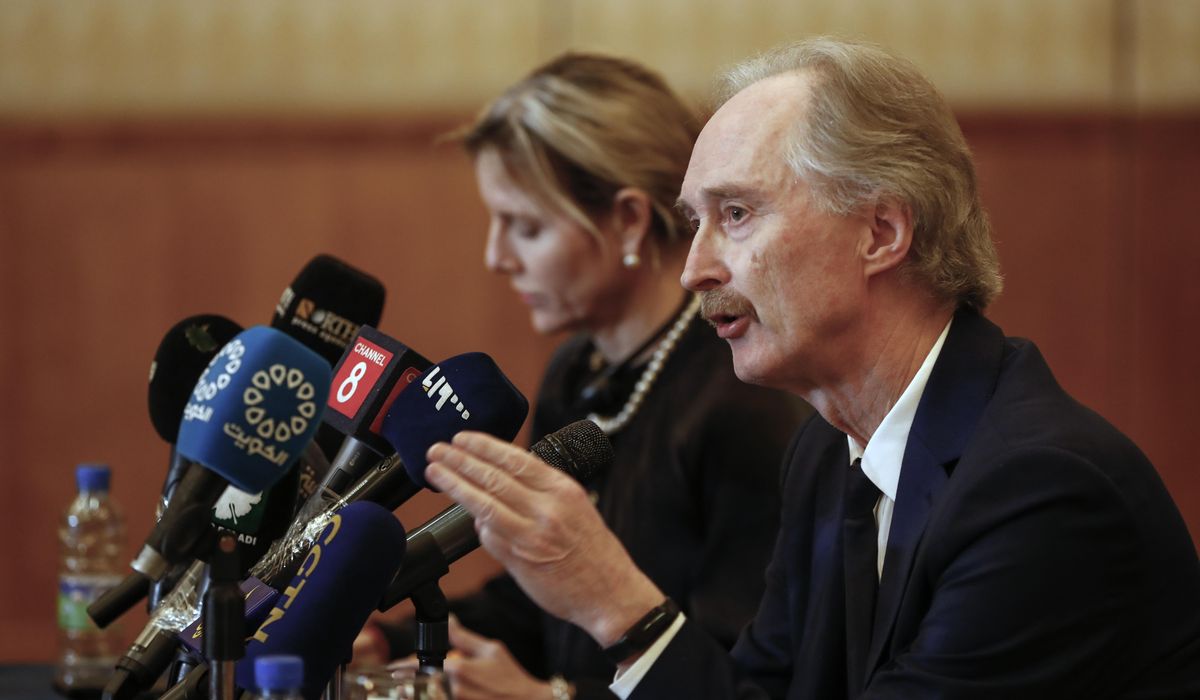 NextImg:U.N. envoy says creating an inclusive Syrian government could help lift sanctions