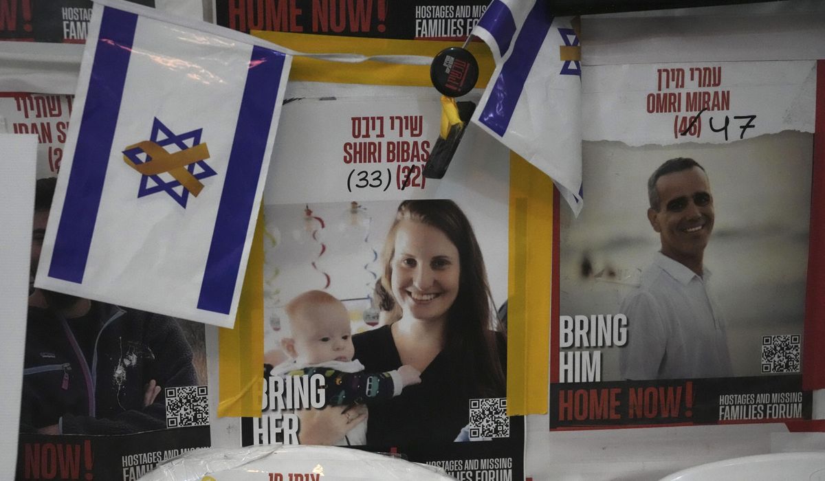 NextImg:Israel says Hamas killed little Ariel, Kfir Bibas with ‘bare hands’
