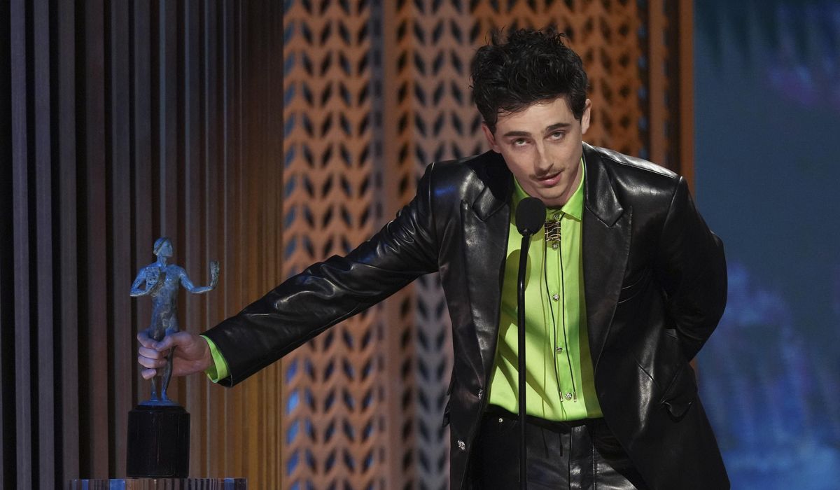 NextImg:‘Conclave’ triumphs at SAG Awards and Timothee Chalamet wins best actor, upending Oscar predictions