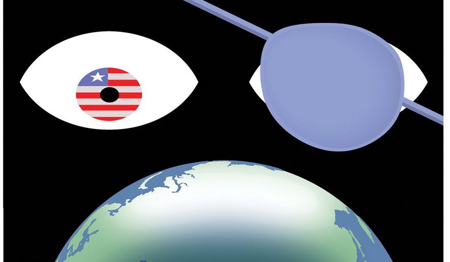 Central Intelligence Agency (CIA) and the Defense Intelligence Agency disinformation illustration by Alexander Hunter/The Washington Times