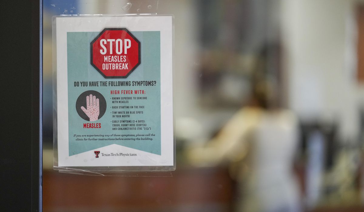 NextImg:One patient dead from measles outbreak in Texas