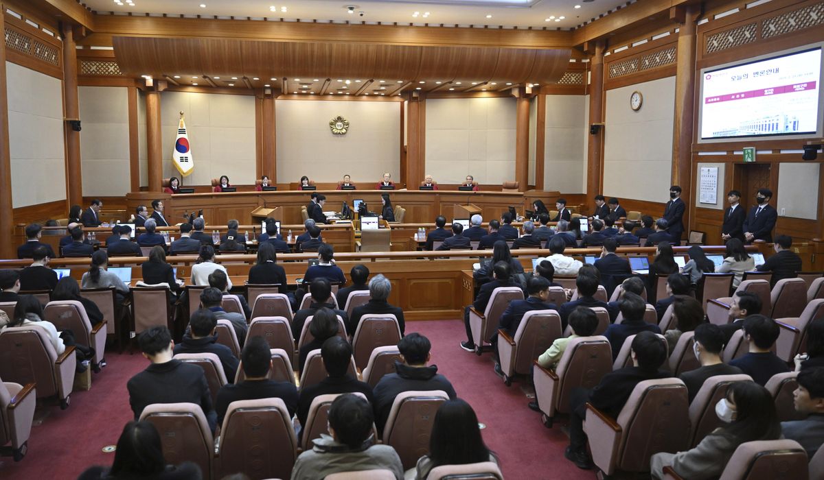 NextImg:South Korean court overturns impeachment of Prime Minister Han, reinstating him as acting president