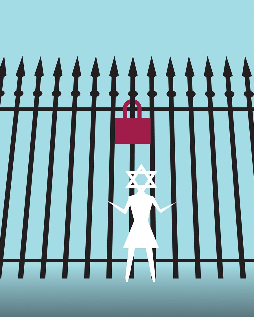 The Jews and expulsion illustration by Linas Garsys / The Washington Times