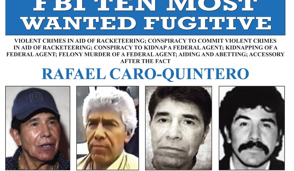 NextImg:Drug lord Rafael Caro Quintero to be arraigned in N.Y. after being transferred from Mexico