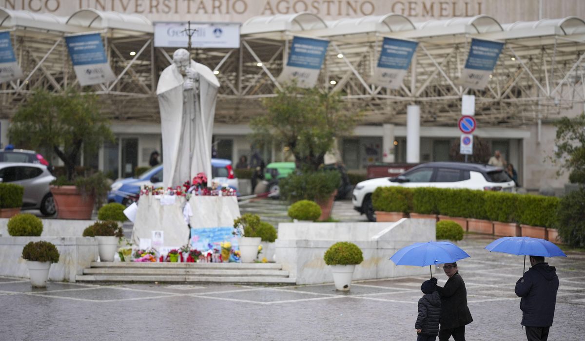 NextImg:Pope has coffee, rests after setback in recovery — a bronchial spasm requiring further ventilation