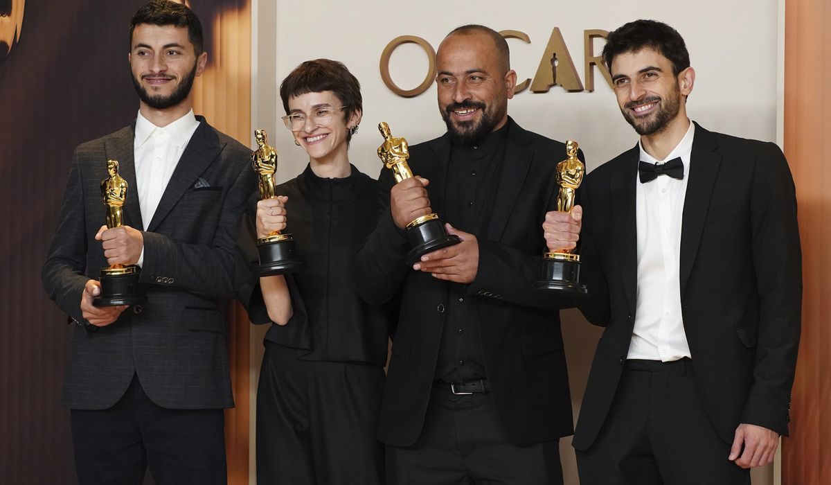 NextImg:Oscar-winning Palestinian director attacked by Jewish settlers and arrested, activists say