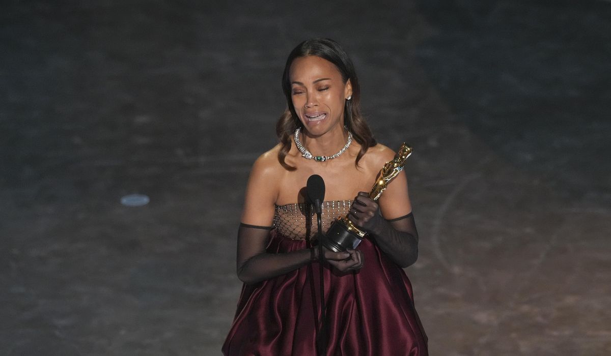 NextImg:Key Oscar moments, from Zoe Saldana’s emotional win and ‘Oz’ opening to Kieran Culkin’s baby wish