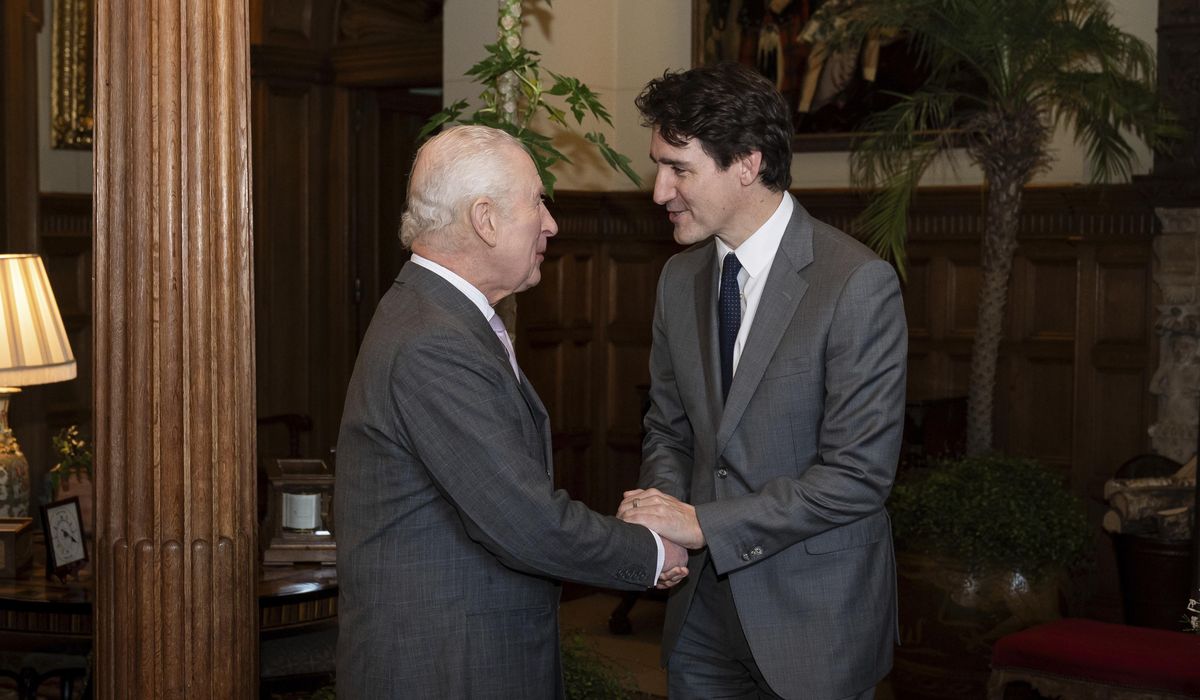 NextImg:King Charles III welcomes Canada’s Trudeau for private talks at royal residence