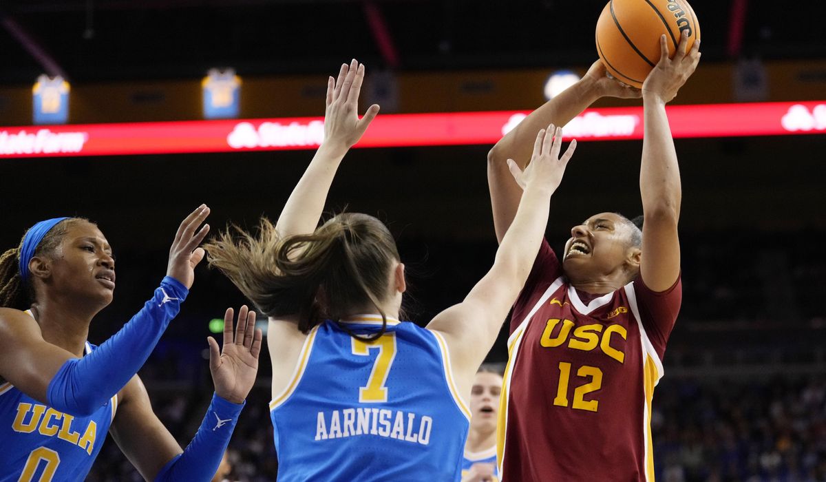 NextImg:No. 2 USC hopes to build off first conference title in 31 years in Big Ten Tournament