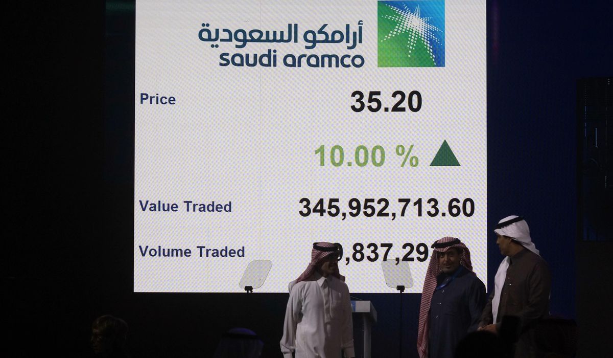 NextImg:Low energy prices sting Aramco profits and squeeze Saudi development plans