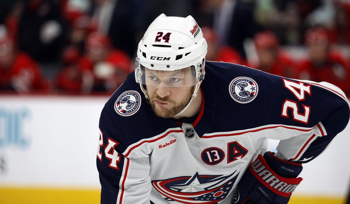 NextImg:Blue Jackets sign Mathieu Olivier to a 6-year, $18 million contract extension