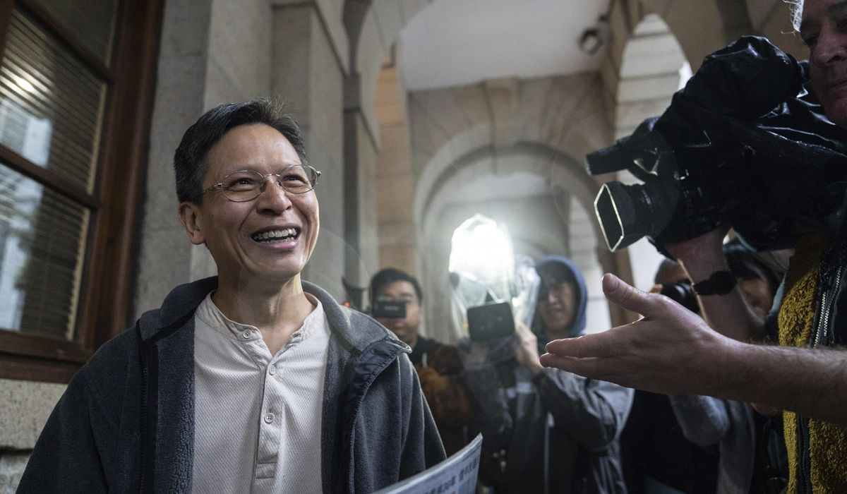 NextImg:Top Hong Kong court overturns convictions of 3 former organizers of Tiananmen vigils