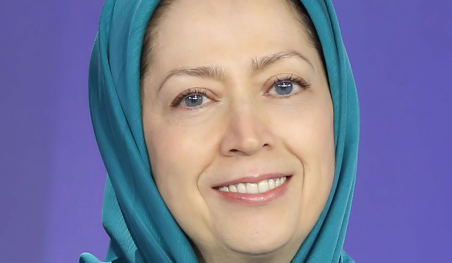 Maryam Rajavi is president-elect of the National Council of Resistance of Iran.