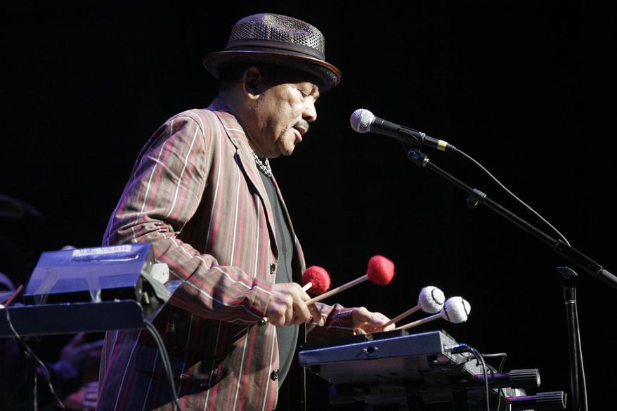 FILE - Roy Ayers performs at the 2Pac 40th Birthday Concert Celebration on Thursday, June 16, 2011, in Atlanta. (AP Photo/Ron Harris, File)