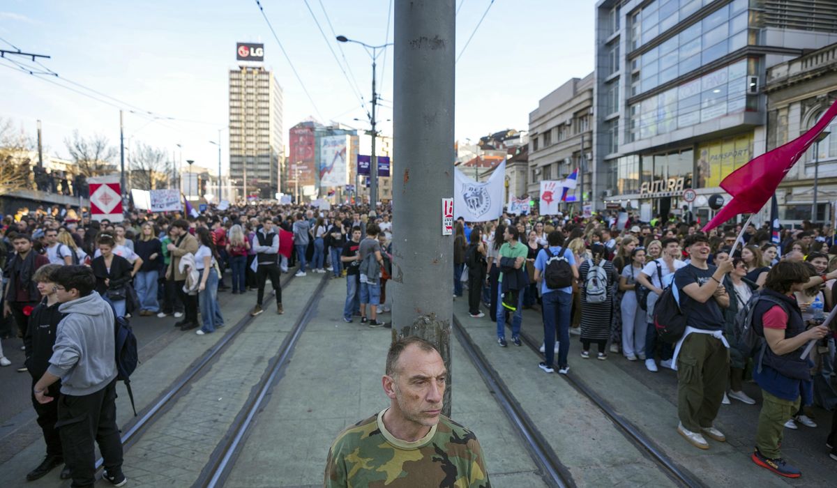 NextImg:Huge marches held in Belgrade and other Serbian cities as anti-graft protests persist