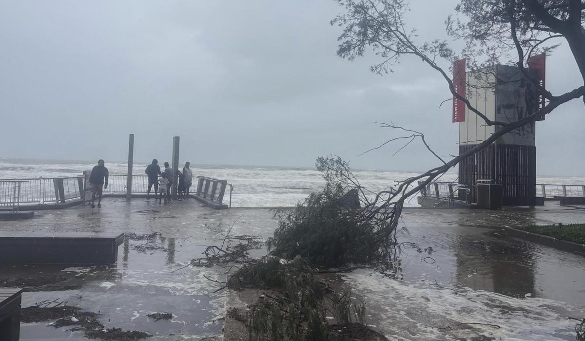 NextImg:1 dead and several injured as tropical low tracks west across Australian east coast