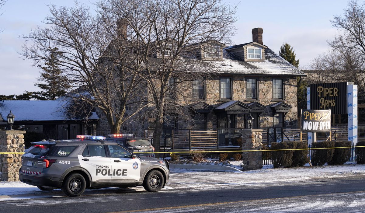 NextImg:12 people wounded by 3 men shooting randomly at Toronto pub customers, police say