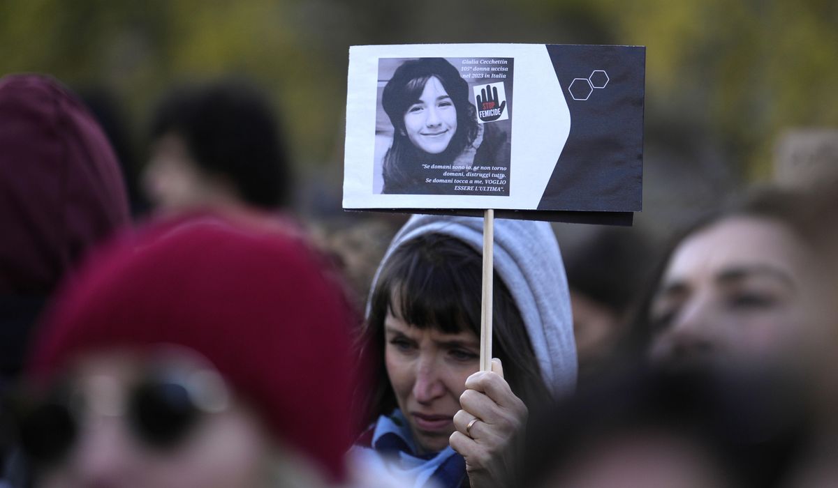 NextImg:Italian government approves draft law targeting femicide, with punishment up to life in prison