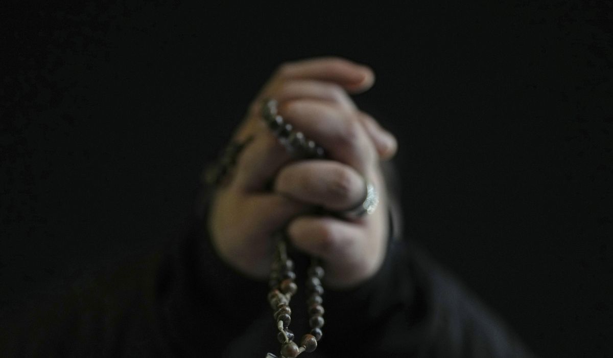 NextImg:Pope following Vatican’s spiritual retreat from afar as he recovers from pneumonia in hospital
