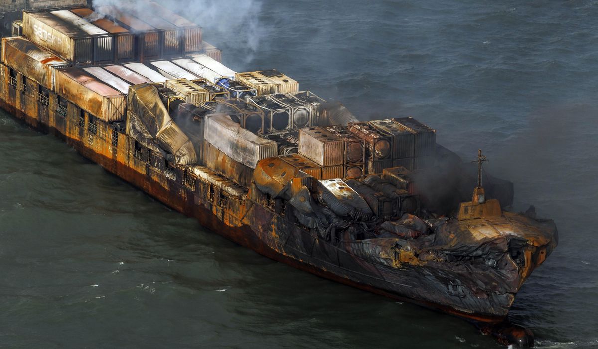 NextImg:Ship owner says arrested captain of cargo vessel involved in North Sea collision is Russian