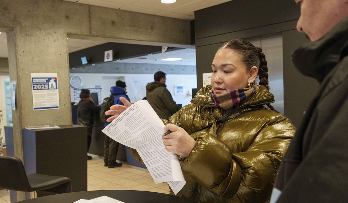 NextImg:Polls open in Greenland for parliamentary elections as Trump seeks control of the strategic island
