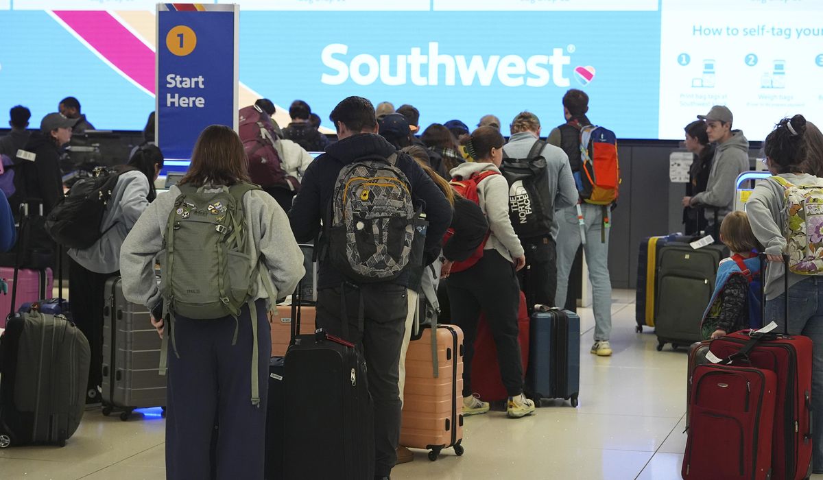NextImg:Southwest Airlines to begin assigned seating on flights on Jan. 27